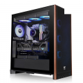 Vỏ Case Thermaltake S370 WS Mid Tower (CA-11J-00M1WN-00) | Mid Tower, Sẵn 4 Fan không Led, Đen
