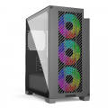 Thùng máy Cooler Master Elite 301 Lite - Đen | Sẵn 1 fan đen