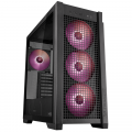 Thùng máy ASUS TUF Gaming GT302 ARGB - Black | E-ATX, kèm sẵn 4 fan 14cm ARGB