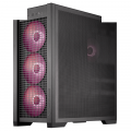 Thùng máy ASUS TUF Gaming GT302 ARGB - Black | E-ATX, kèm sẵn 4 fan 14cm ARGB