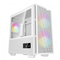 Thùng máy Deepcool CH360 Digital WH - Trắng | Kèm sẵn 3 fan ARGB