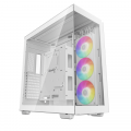 Thùng máy Deepcool CH780 WH - Trắng | E-ATX, sẵn 3 fan ARGB 140
