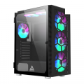 Thùng máy Montech X3 Glass - Đen | Gắn sẵn 6 fan RGB