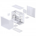 Thùng máy Jonsbo D300 - White | Micro ATX, kính cong