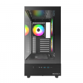 Thùng máy Montech XR ATX - Black | Hồ cá, kèm sẵn 3 fan