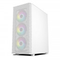 Thùng máy MIK Aion White | Kèm sẵn 3 Fan RGB