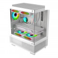 Thùng máy MIK Aether Gaming - Trắng | Không kèm fan