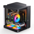 Thùng máy Jonsbo TK-1 2.0 - Đen | Micro ATX