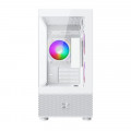 Thùng máy Xigmatek Alphard Micro ATX - Trắng | Kèm sẵn 3 fan (EN 44113)