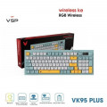 Bàn Phím Giả Cơ Không Dây VSP VK95 Plus | 3 Mode, Min-White-Yellow (KM04-VK95PL0164)