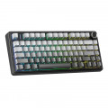 Bàn phím cơ gaming AULA F75 Xám Đen Gradient | 3 Mode, Reaper Switch, RGB (NK)