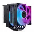 Tản nhiệt khí EINAREX Ventus V80 ARGB | 6 ống đồng, 2 Fan 120mm, Đen