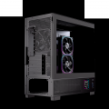 Vỏ Case EINAREX SM501D RGB (Kèm sẵn 3 Fan ARGB) | M-ATX, Mặt kính, Đen