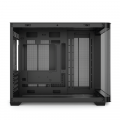 Vỏ Case Magic Gaming GM-02 Pro Curved M-ATX Support AIO 360 (Hồ Cá) Không Kèm Sẵn Fan - Đen