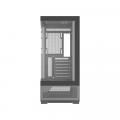 Vỏ Case hồ cá SAMA V43E (Chưa kèm Fan) | F-ATX,  Mặt kính cong, Đen