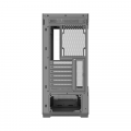 Vỏ Case hồ cá SAMA V43E (Chưa kèm Fan) | F-ATX,  Mặt kính cong, Đen