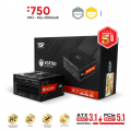 Nguồn máy tính SFX VSP VGF750 | Full Modular, Cybenetics Platinum, 750W, Đen