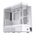 Vỏ Case Xigmatek Moon ML DGT Arctic (EN49705) (Chưa kèm Fan) | M-ATX, Trắng