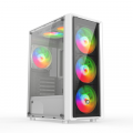 Vỏ Case VITRA CERES V305-G 4FRGB WHITE | ATX, Trắng, Kèm sẵn 4 Fan RGB
