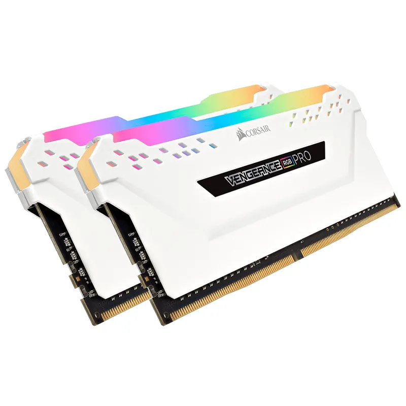 Ram Desktop Corsair Vengeance 16Gb 3200Mhz Ddr4 2*8Gb Rgb White Cmw16Gx4M2E3200C16W