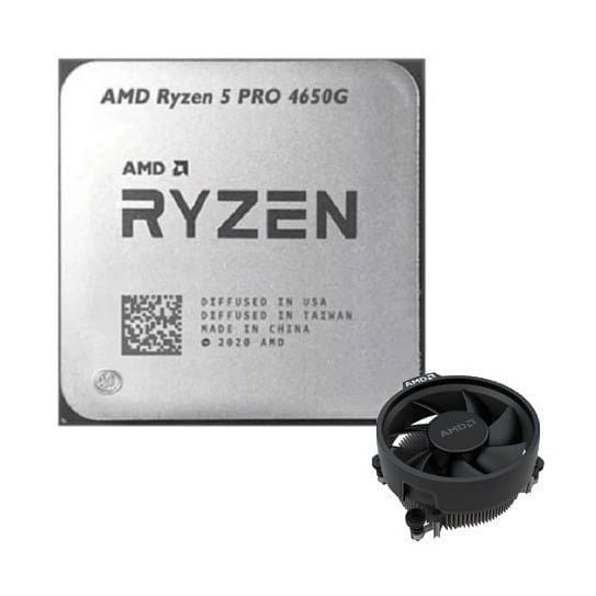 CPU AMD Ryzen 5 Pro 4650G MPK | AM4, Upto 4.20 GHz, 6C/12T, 8MB, TRAY, Có Fan