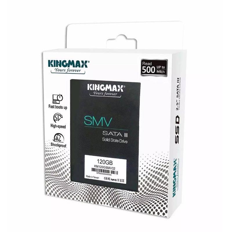 Ổ cứng SSD kingmax 120Gb Sata 3 2.5 Inch(SMV32120GB)