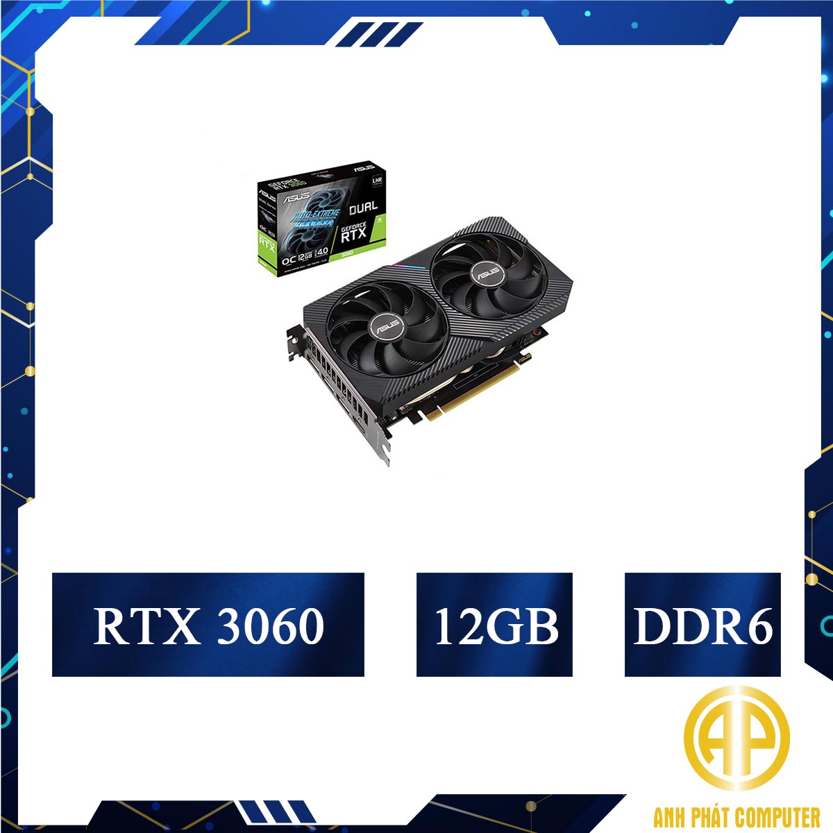 Card màn hình ASUS DUAL-RTX3060-O12G-V2