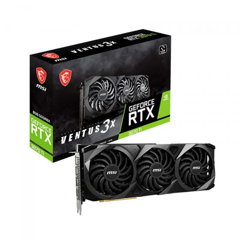 Card màn hình cũ MSI RTX 3070 ti ventus 3x