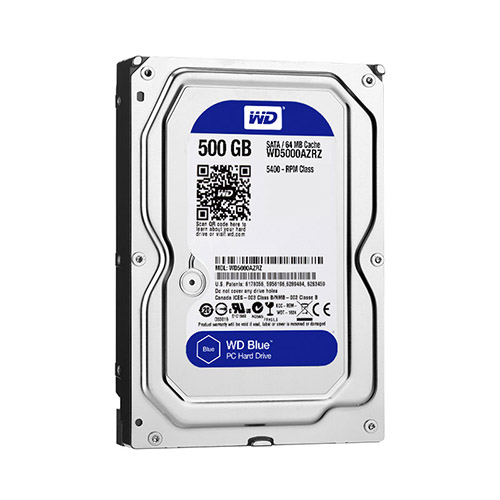 Ổ cứng HDD Wd Sata 3 500Gb 3.5Inch Cũ