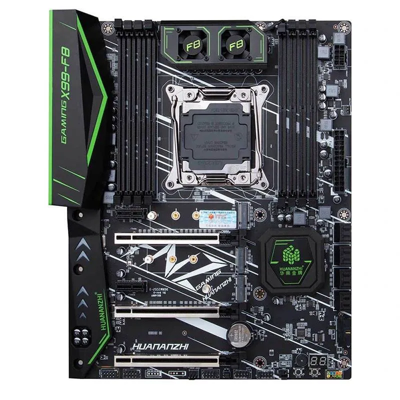 Mainboard HUANANZHI X99 F8 (Intel X99, LGA 2011-3, ATX, 8 Khe Cắm Ram DDR4)