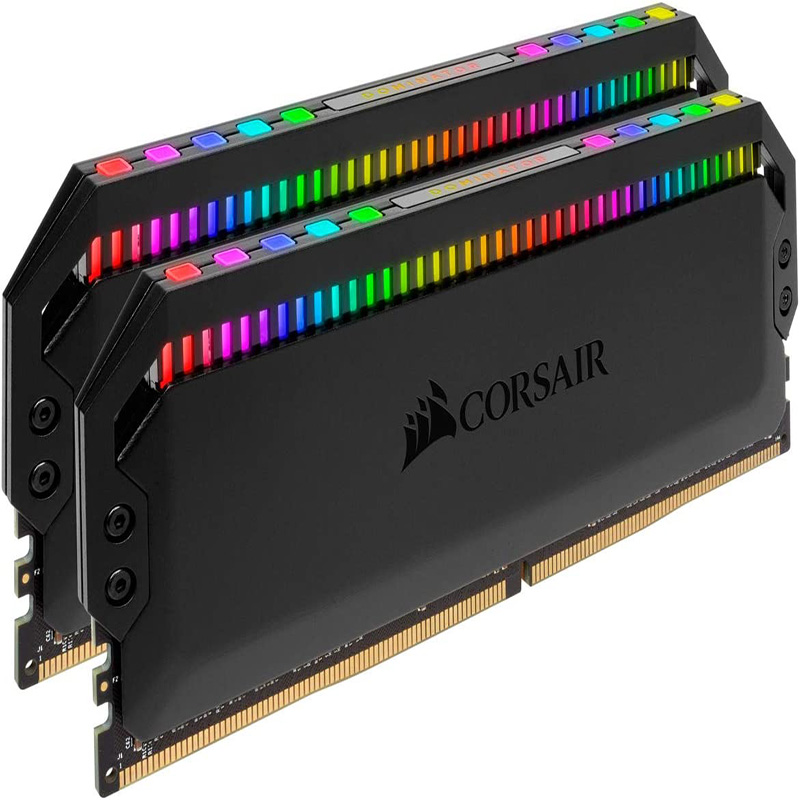 Ram Desktop Corsair Dominator Platinum 16Gb 3200Mhz Ddr4 2*8Gb Rgb Black Cmt16Gx4M2E3200C16