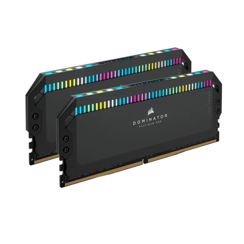 Ram Desktop Corsair DDR5, 5200MHz 32GB 2x16GB DIMM, DOMINATOR PLATINUM RGB Black Heatspreader, RGB LED, C40, 1.25V CMT32GX5M2B5200C40