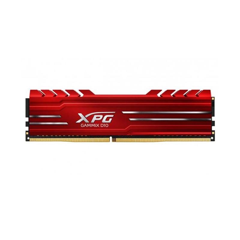 Ram Desktop Adata XPG D10 DDR4 16GB 3200 RED (AX4U3200716G16A-SR10)
