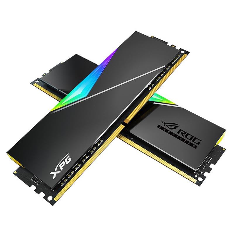 Ram Desktop Adata XPG D50 ROG-CERTIFIED DDR4 16GB (2*8G) 3600 DARK SILVER RGB (AX4U36008G17H-DC50R) [RAM KIT16]
