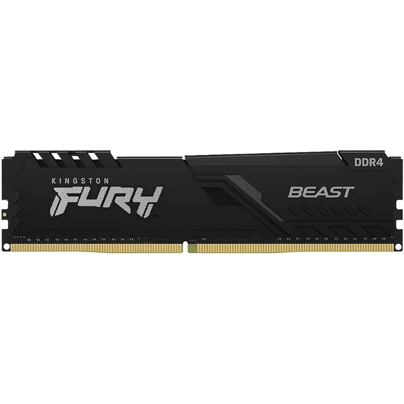 Ram Kingston Fury 8GB 3200MHz DDR4 CL16 DIMM Beast Black KF432C16BB/8