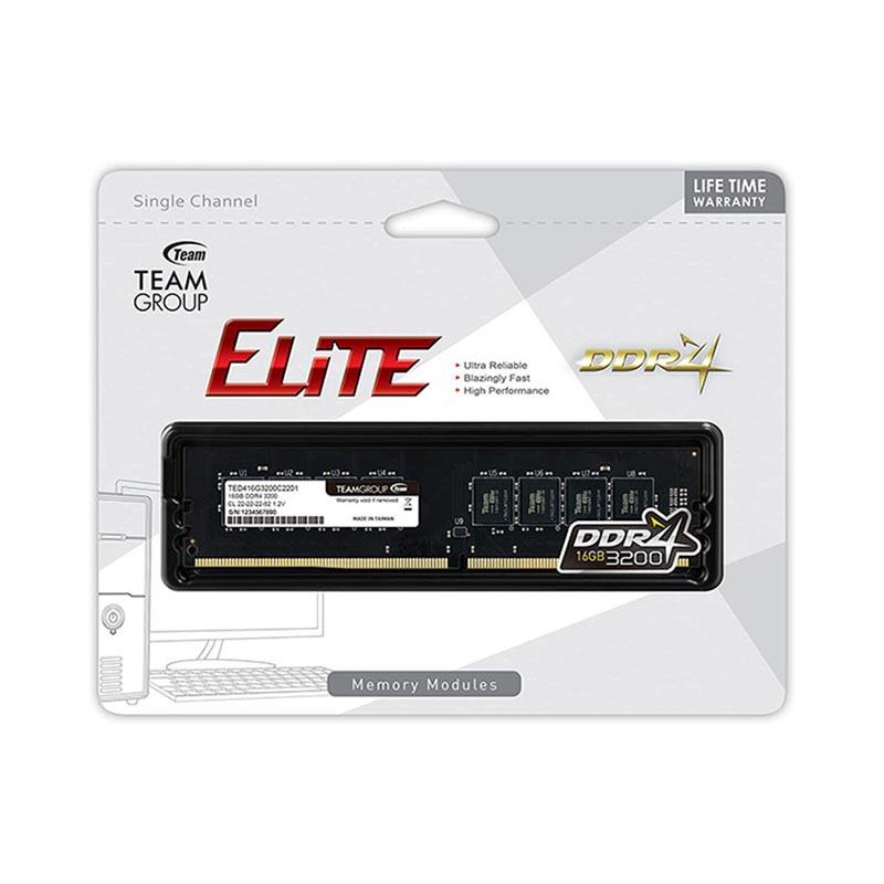 Ram Desktop Team Elite 16GB DDR4-3200