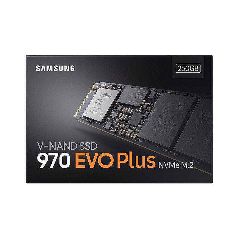 Ổ cứng SSD SamSung 970 EVO PLUS 250GB M.2 NVMe PCIe Gen3x4/ 3 bit MLC NAND / Read up to 3500MB/s - Write up to 2300MB/s / Up to 480K/550