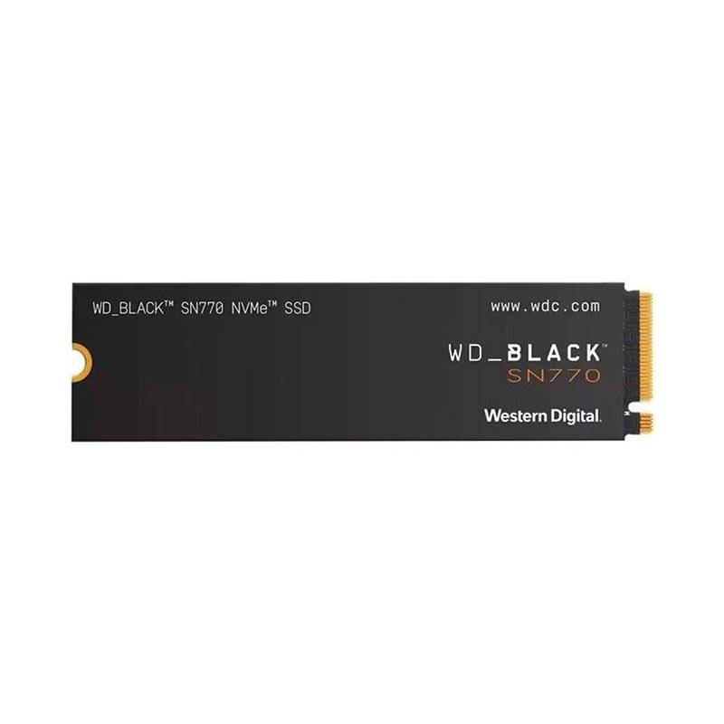 Ổ cứng SSD WD Black SSD 250G / SN770 NVMe / M.2-2280 / PCIe Gen4, 16 GT/s / Read up to 4000MB/s - Write up to 20000MB/s - Up to 470k /24