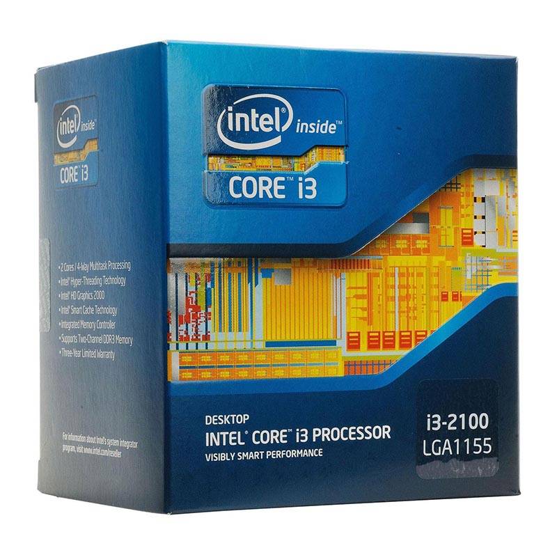 CPU Cũ Intel Core i3 2100