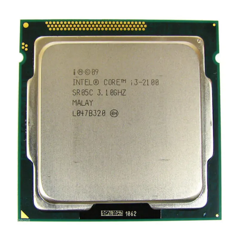 CPU Tray Intel Core i3 2100 (3.10 GHz, 2 nhân, 4 luồng, LGA 1155)