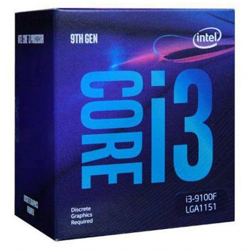 CPU Cũ Intel Core i3 9100F (3.60 GHz-4.20 GHz, 4 nhân, 4 luồng, LGA 1151)