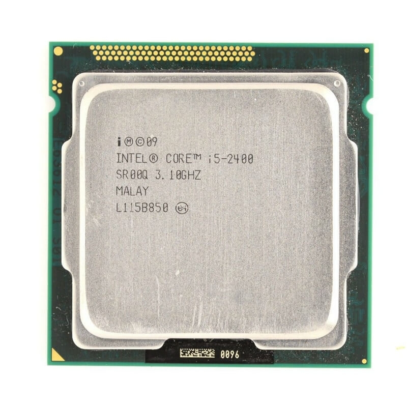 CPU Cũ Intel Core i5 2400 (3.10 GHz-3.40 GHz, 4 nhân, 4 luồng, LGA 1155)