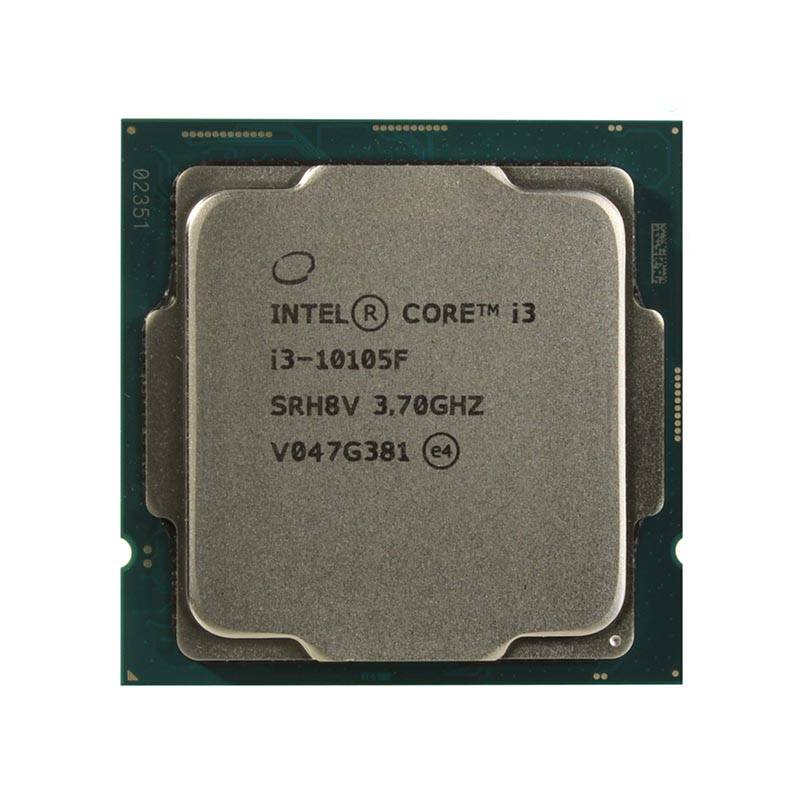 CPU Cũ INTEL CORE I3-10105F (3.7GHz turbo up to 4.4Ghz, 4 nhân, 8 luồng, LGA 1200)