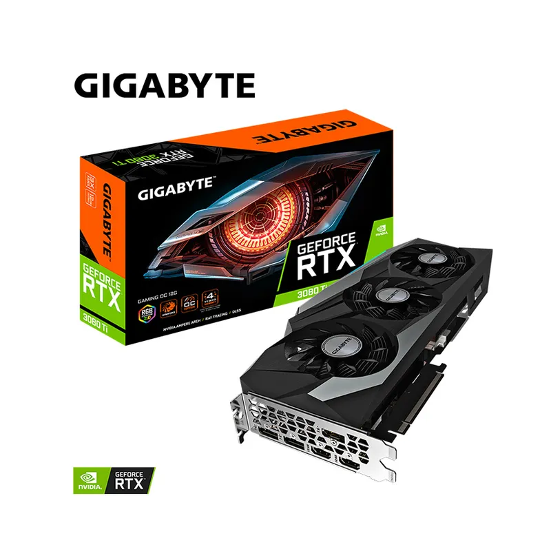 Card màn hình cũ GIGABYTE RTX 3080 Ti gaming oc 12G