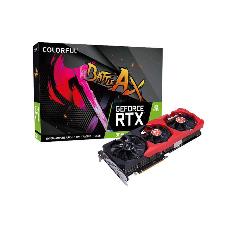 Card màn hình Colorful RTX 3060 ti NB cũ