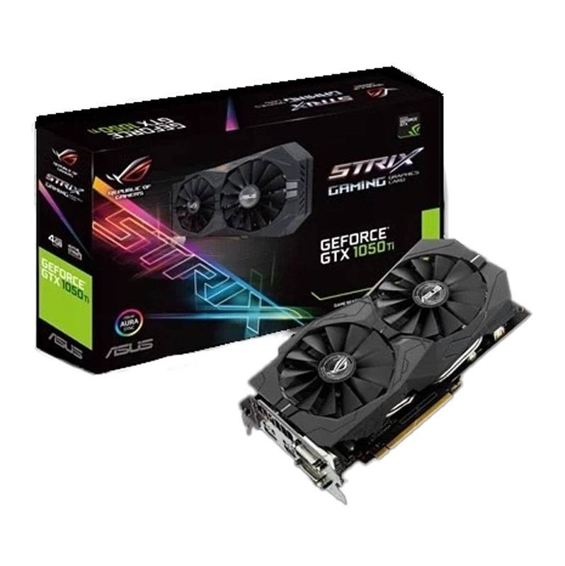 Card màn hình cũ ASUS GTX 1050Ti Rog Strix Gaming  4Gb 2 Fan