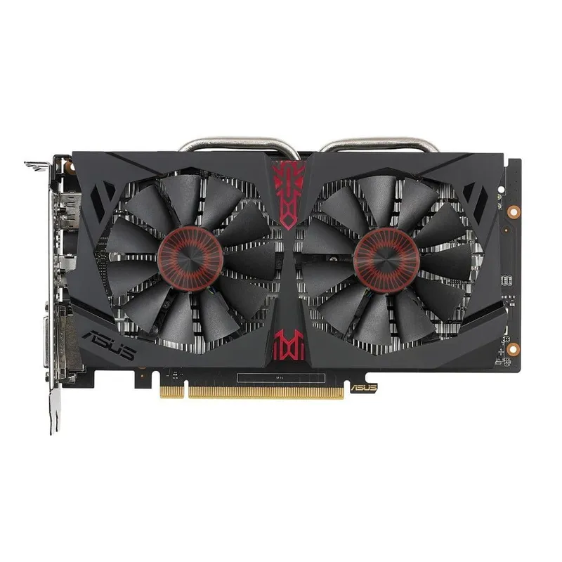Card màn hình cũ ASUS GTX 1050Ti Rog Strix Gaming  4Gb 2 Fan