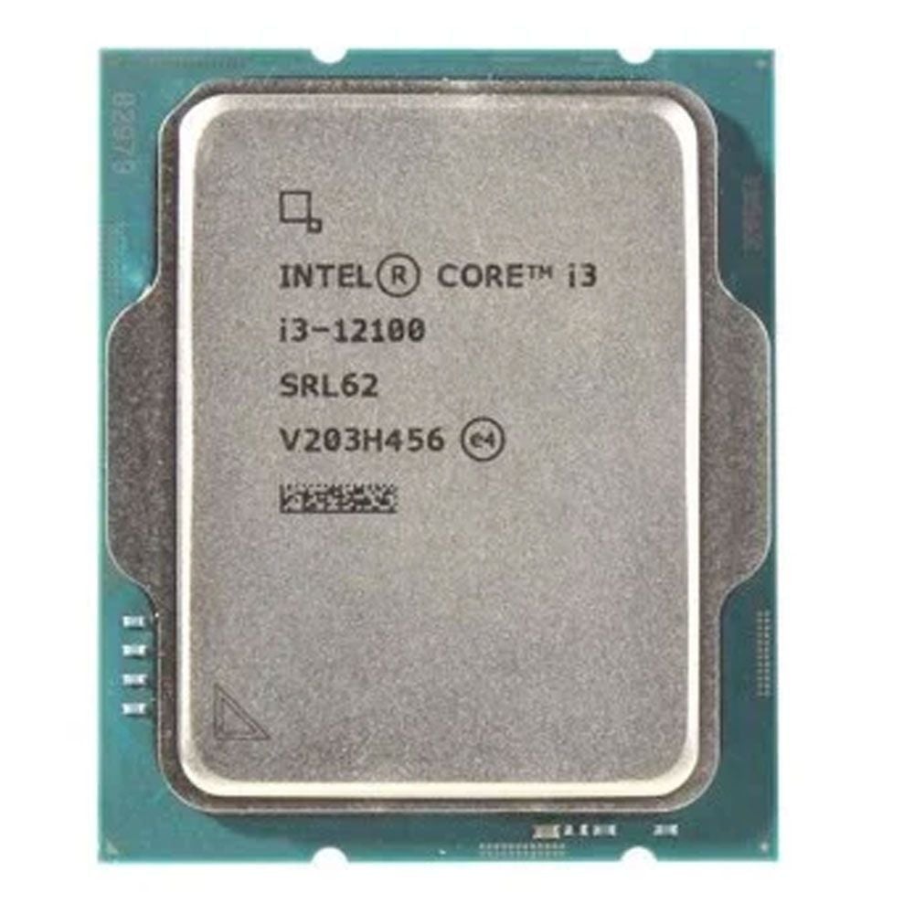 Cpu Intel Core i3 12100 Tray (3.3GHz turbo up to 4.3GHz, 4 nhân, 8 luồng, LGA 1700)