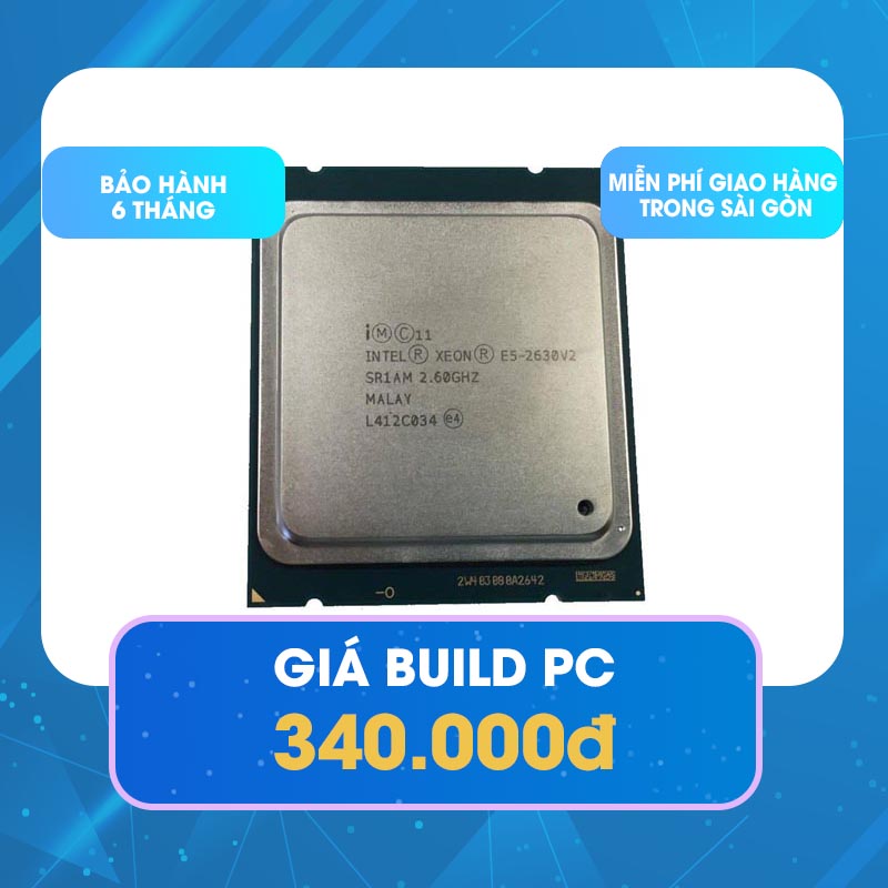 CPU cũ Intel Xeon E5-2630 v2