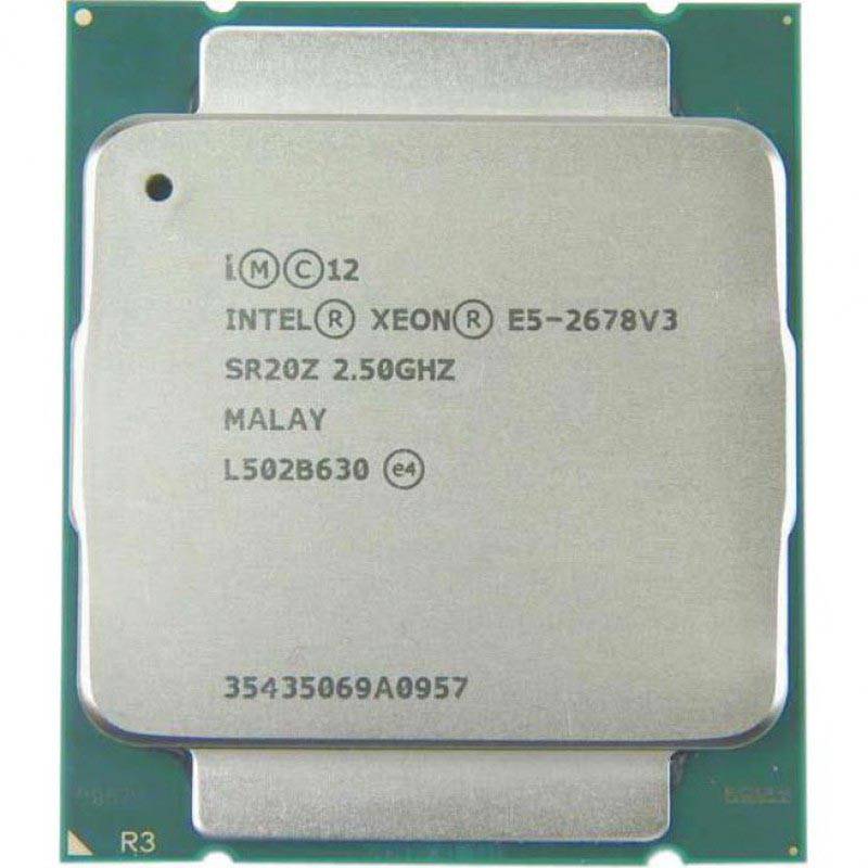 CPU Cũ Intel Xeon E5 2678 V3 (2.5GHz, 12 nhân, 24 luồng, LGA 2011-v3)